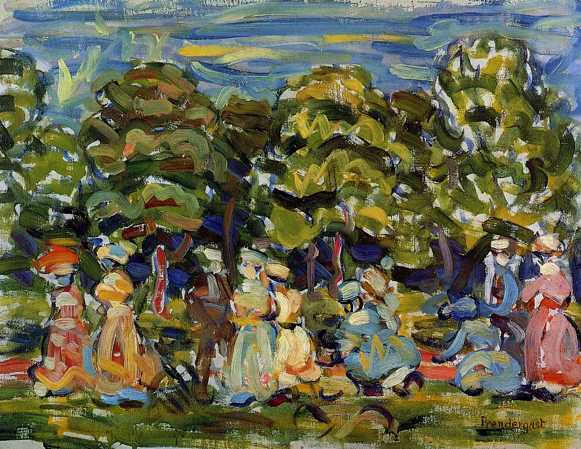 Summer in the Park - Maurice Prendergast