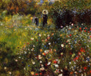 Summer Landscape by Pierre-Auguste Renoir — hand-painted botanical oil painting reproduction on canvas