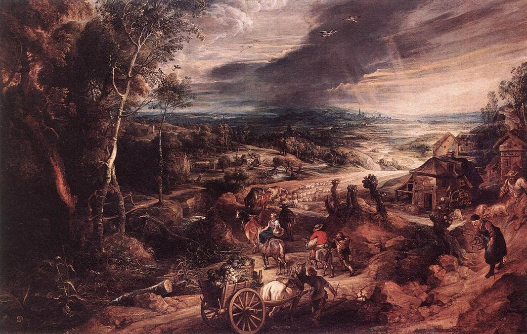 Summer by Peter Paul Rubens — hand-painted landscape oil painting reproduction on canvas