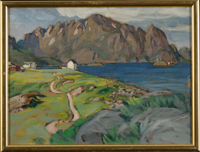 Summer, Store Molla. Study from Lofoten in master bedroom