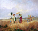 Sunday Stroll by Carl Spitzweg — hand-painted eco oil painting reproduction on canvas