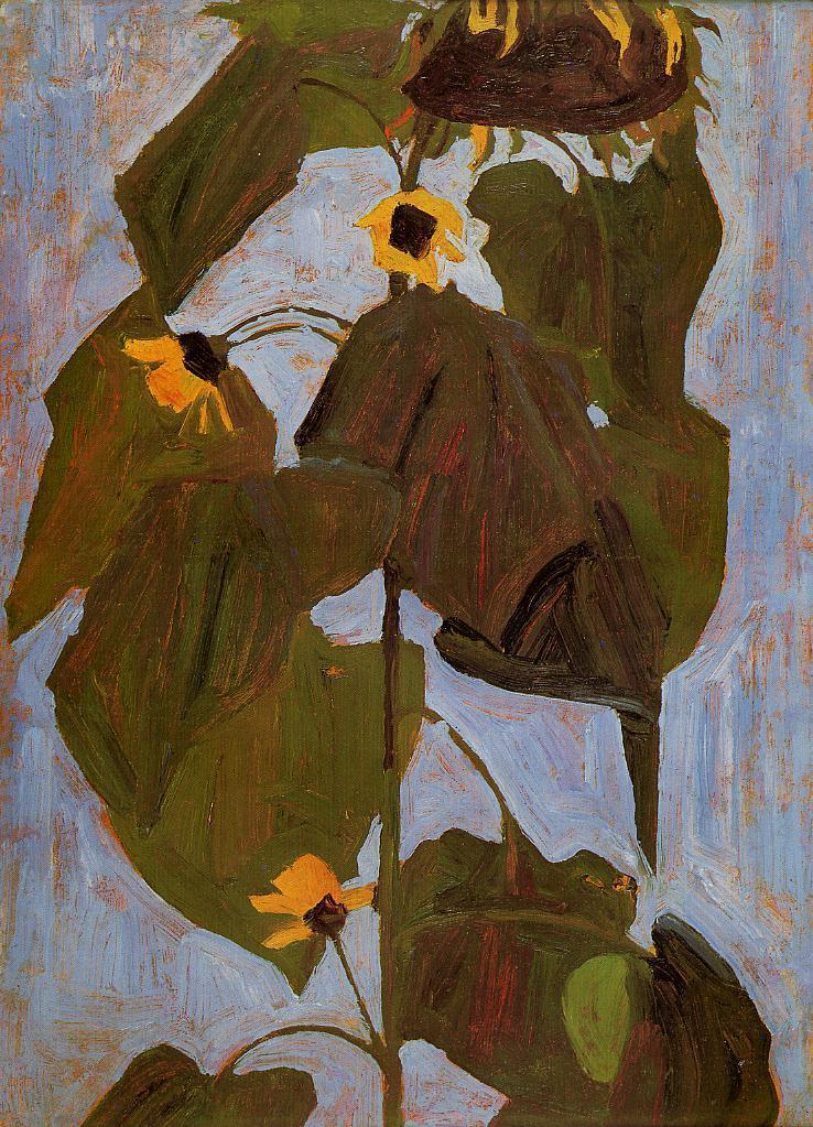 Sunflower - Egon Schiele