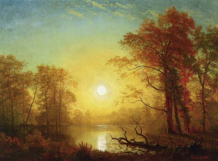 Sunrise - Albert Bierstadt