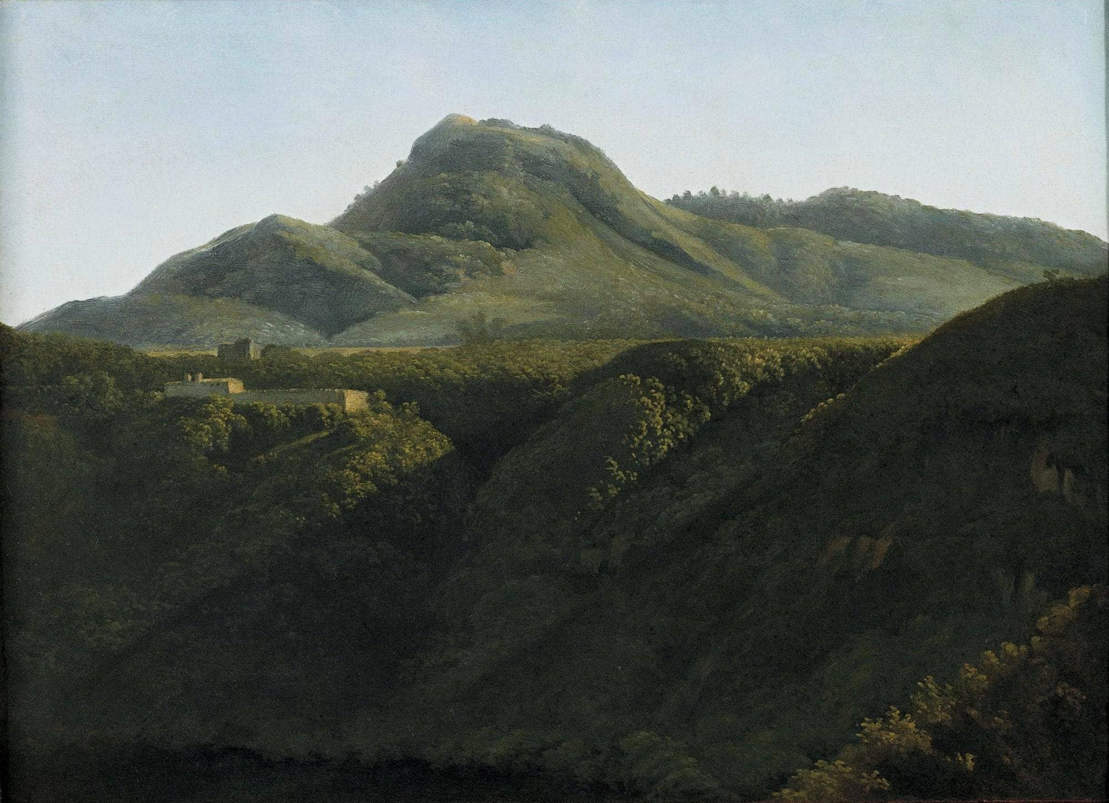 Sunrise on An Italian Landscape