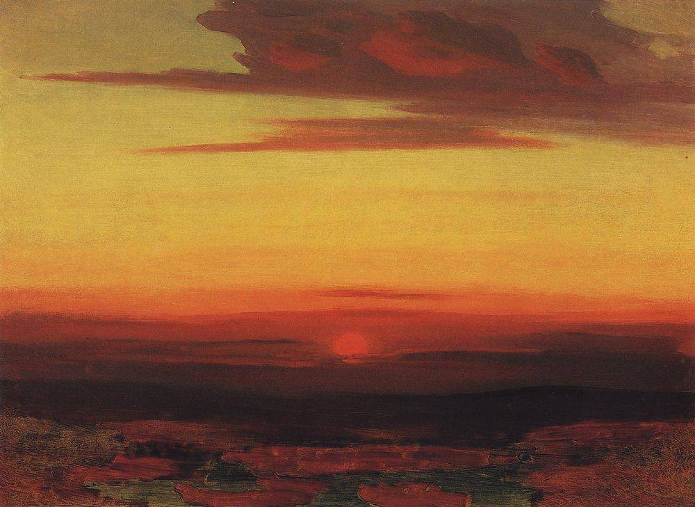 Sunset - Arkhyp Kuindzhi