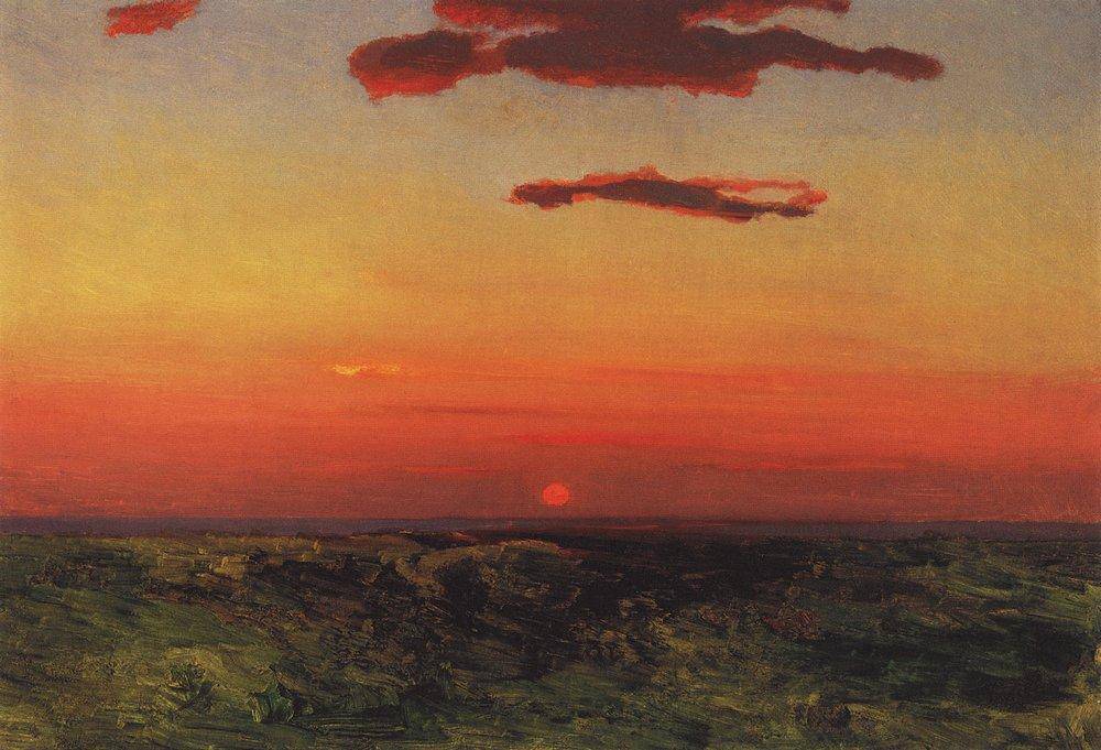 Sunset - Arkhyp Kuindzhi