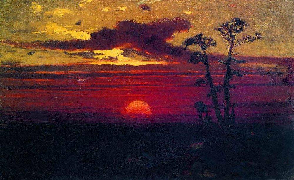 Sunset - Arkhyp Kuindzhi