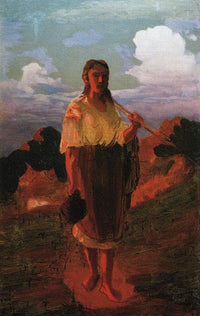 Sunset by Arkhyp Kuindzhi — hand-painted botanical oil painting reproduction on canvas