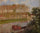 Sunset at Moret-sur-Loing in master bedroom