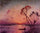 Sunset in Briere I in entryway