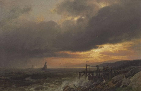 Sunset on the Coast of Maine near Port Clyde