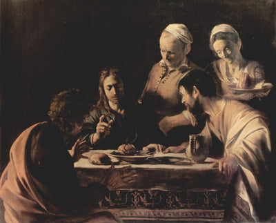 Supper at Emmaus in living room