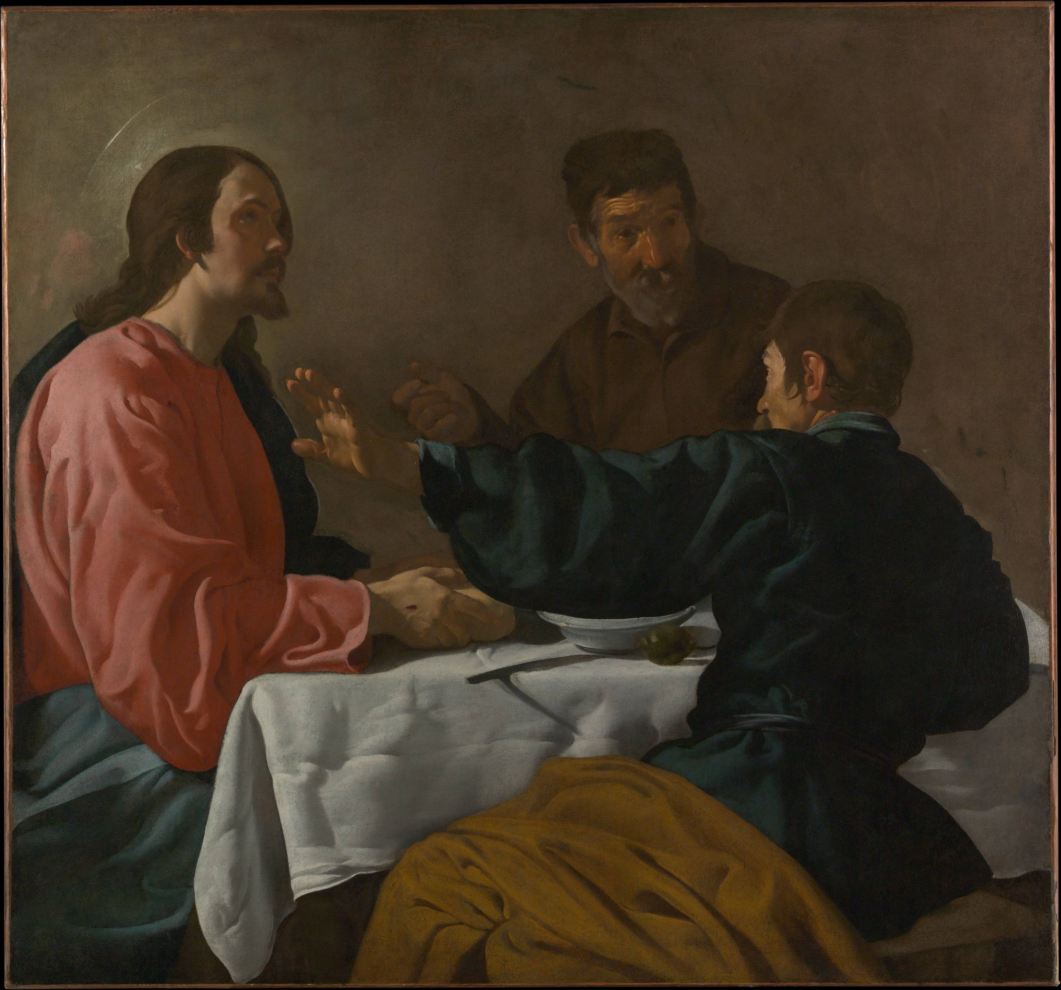 Supper at Emmaus - Diego Velazquez