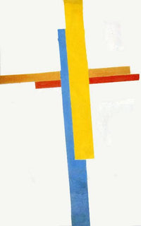 Suprematism by Kazimir Malevich — hand-painted abstract oil painting reproduction on canvas