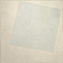 Suprematist Composition: White on White by Kazimir Malevich — hand-painted abstract oil painting reproduction on canvas