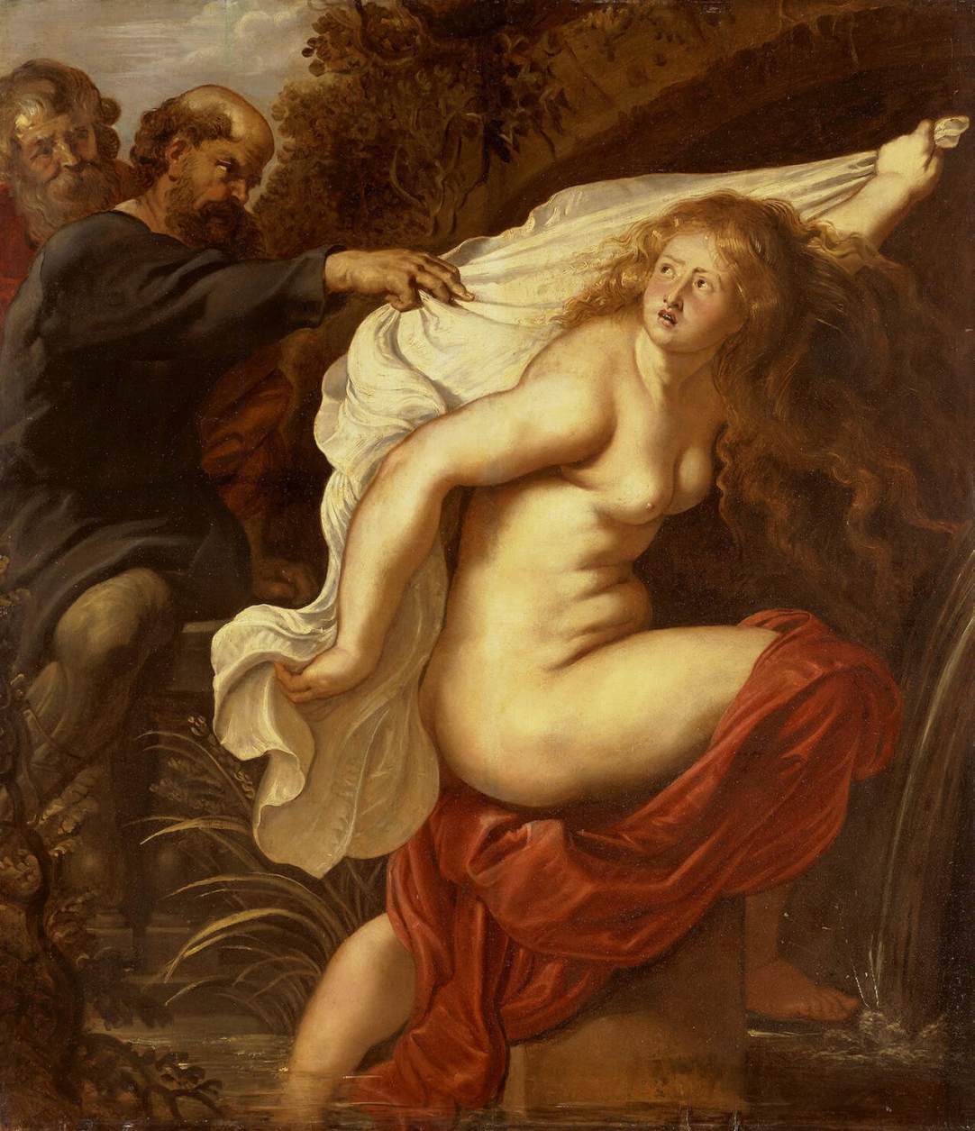 Susanna and the Elders - Peter Paul Rubens