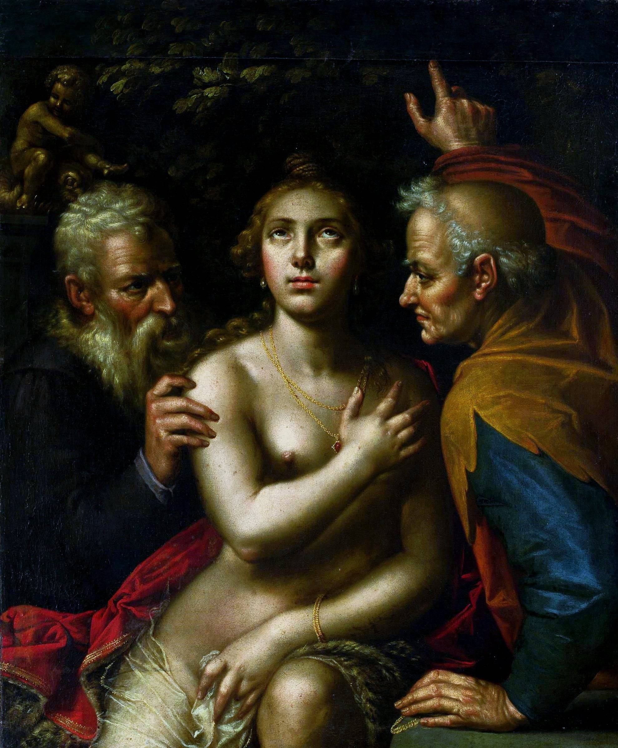 Susanna and the Elders - Hendrick Goltzius