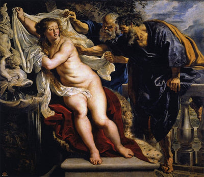 Susanna and the Elders in entryway