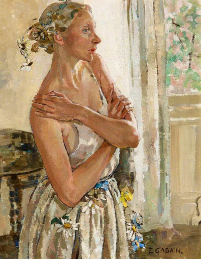 Sunburnt Nymph by Ethel Léontine Gabain — oil painting reproduction