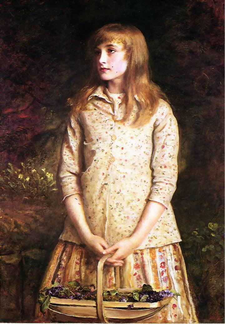 Sweetest eyes that were ever seenâ¦ by John Everett Millais — hand-painted portrait oil painting reproduction on canvas