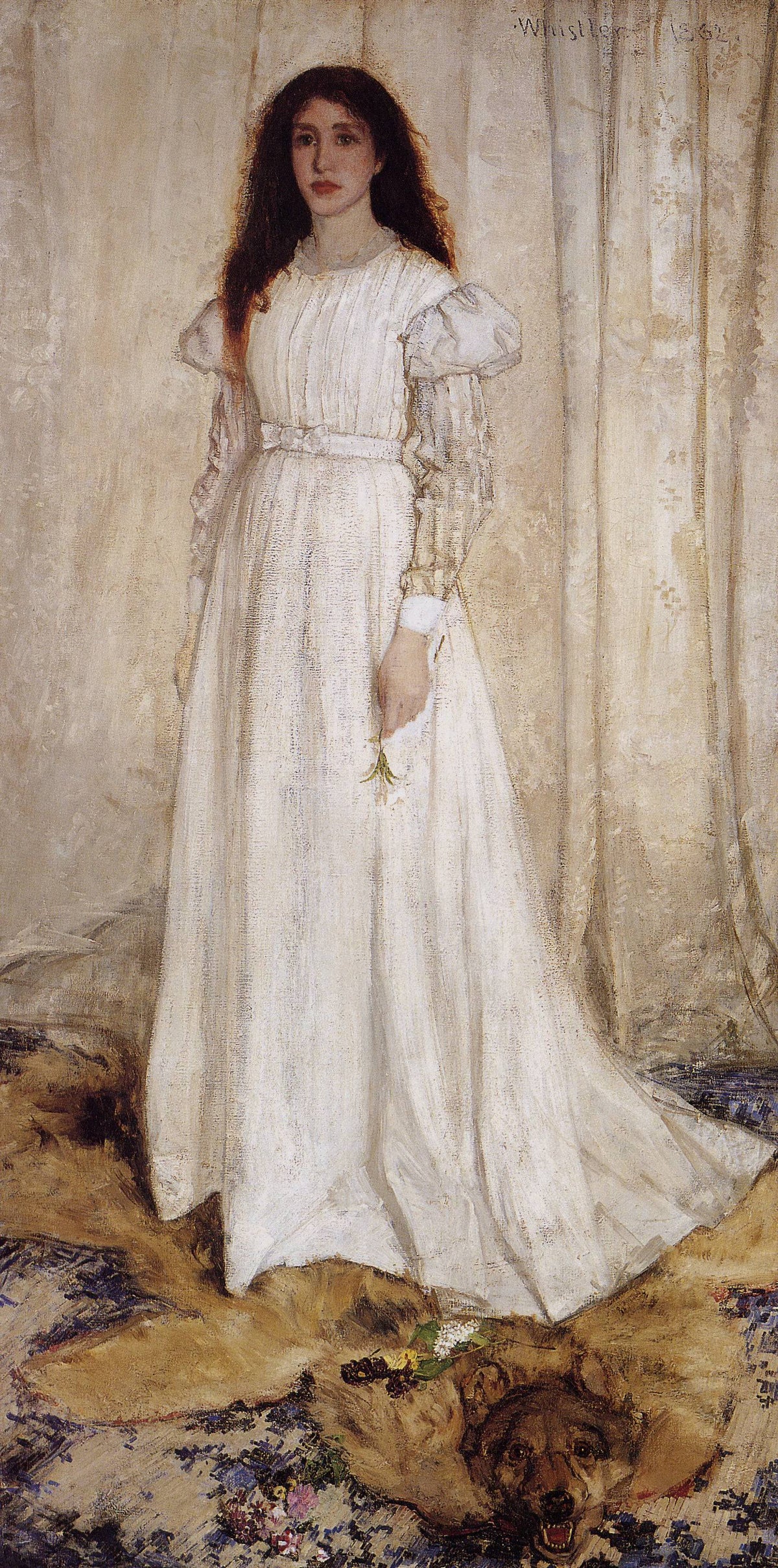 Symphony in White no.1: The White Girl Portrait of Joanna Hiffernan