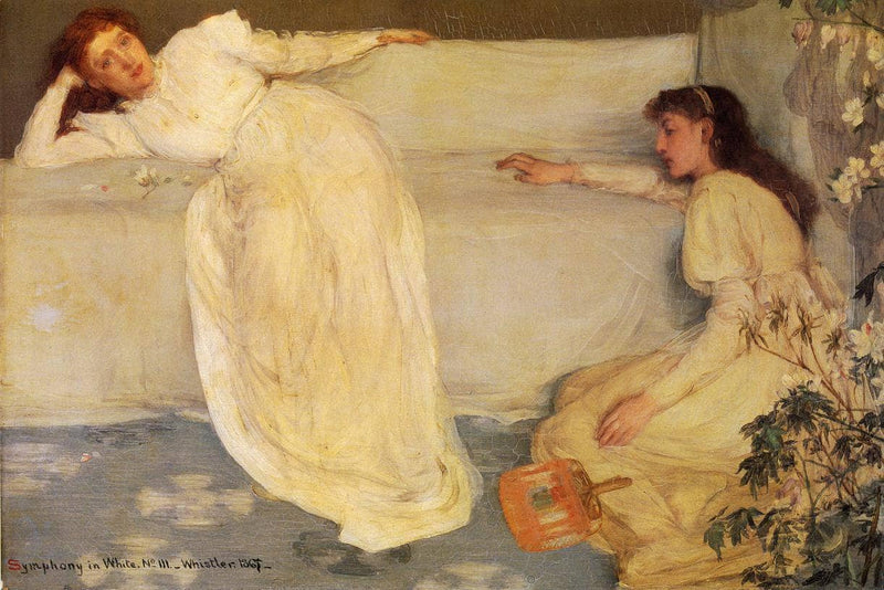 Symphony in White, No. 3 on gallery wrap