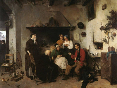 Tale of the wounded Garibaldian in home office