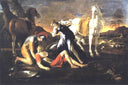 Tancred and Erminia by Nicolas Poussin — rural oil painting wall art