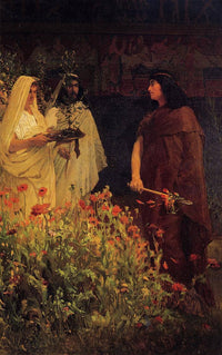 Tarquinius Superbus by Sir Lawrence Alma-Tadema — hand-painted cultural oil painting reproduction on canvas