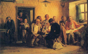 Tea drinking in a Tavern - Viktor Vasnetsov