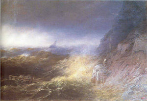 Tempest on the Black sea - Ivan Aivazovsky