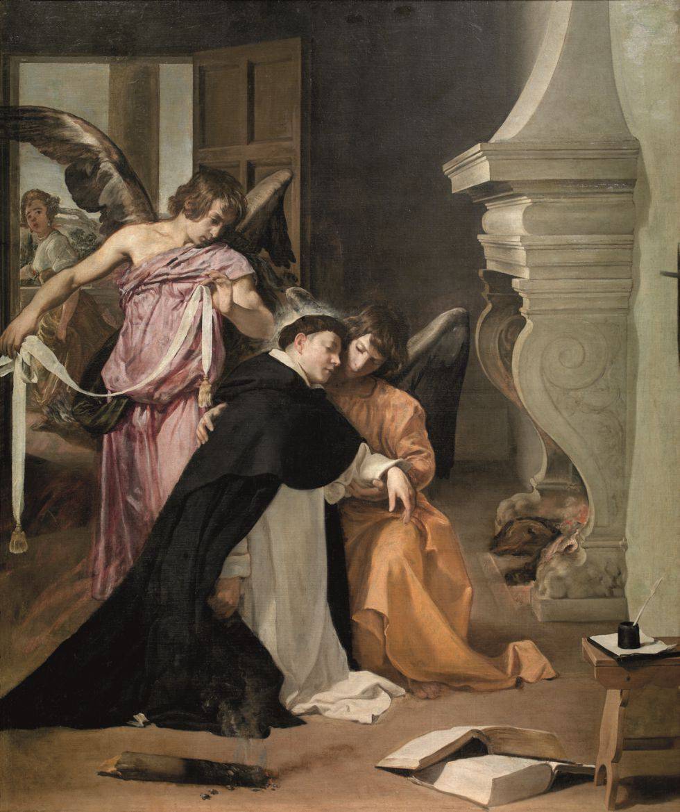 Temptation of St.Thomas Aquinas - Diego Velazquez