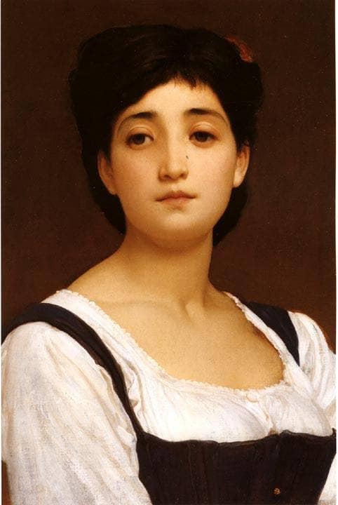 Teresina by Frederic Leighton — hand-painted portrait oil painting reproduction on canvas
