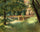 Terrace overlooking the flower garden in Wannsee in living room