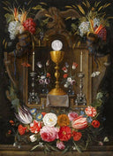 [Unkown] by Jan van Kessel the Elder — tableware oil painting wall art, Baroque