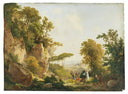 [Unkown] by Károly Markó the Elder — rural oil painting wall art, Romanticism