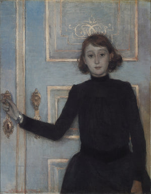 Portrait of Marguerite van Mons - Theo van Rysselberghe