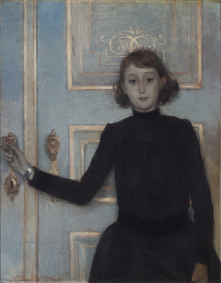 Portrait of Marguerite van Mons - Theo van Rysselberghe