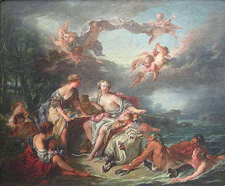 The Abduction of Europe - Francois Boucher