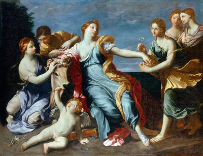The abduction of Europe in apartment