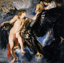 The Abduction of Ganymede by Peter Paul Rubens — fantasy oil painting wall art, Baroque