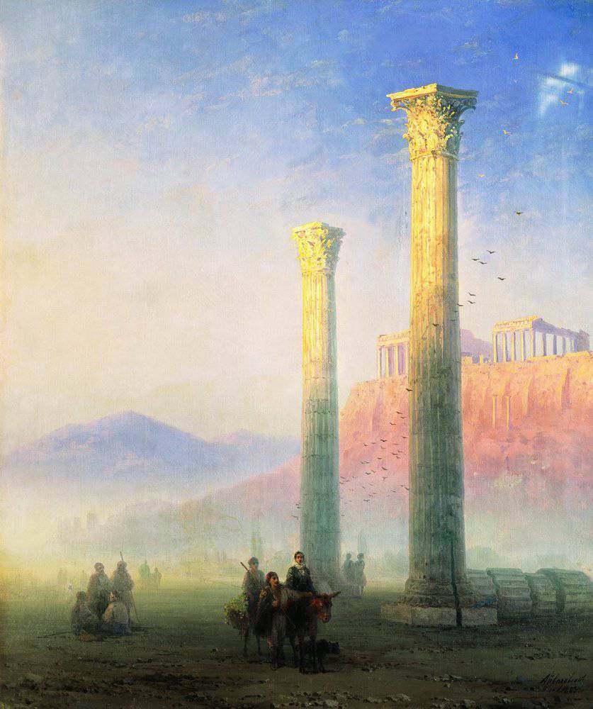 The Acropolis of Athens - Ivan Aivazovsky