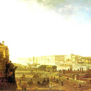 The Admiralty and the Winter Palace viewed from the Military College