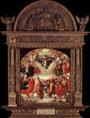 The Adoration of the Holy Trinity (Landauer Altar) by Albrecht Durer — hand-painted cultural oil painting reproduction on canvas