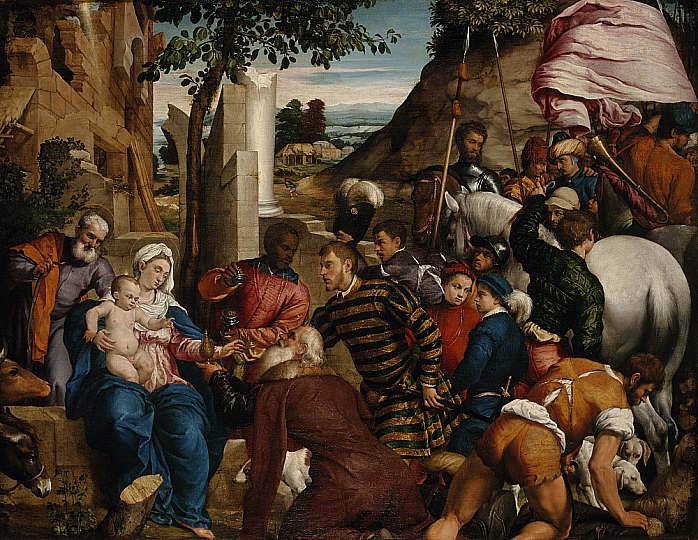 The Adoration of the Kings - Jacopo Bassano