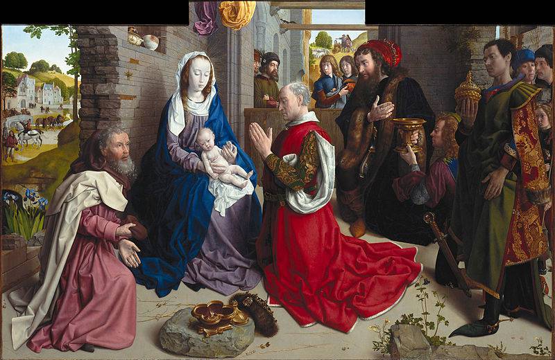 The Adoration of the Kings (Monforte Altar) - Hugo van der Goes