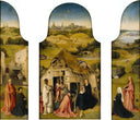 The Adoration of the Magi by Hieronymus Bosch — religion oil painting wall art, Northern Renaissance
