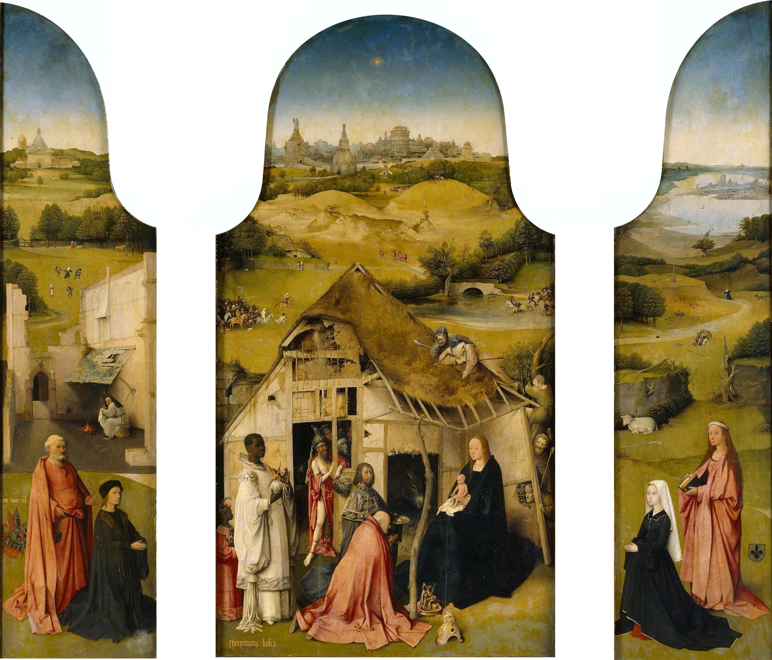 The Adoration of the Magi - Hieronymus Bosch