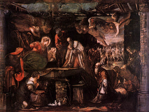 The Adoration of the Magi - Tintoretto