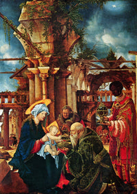 The Adoration of the Magi by Albrecht Altdorfer — hand-painted cultural oil painting reproduction on canvas